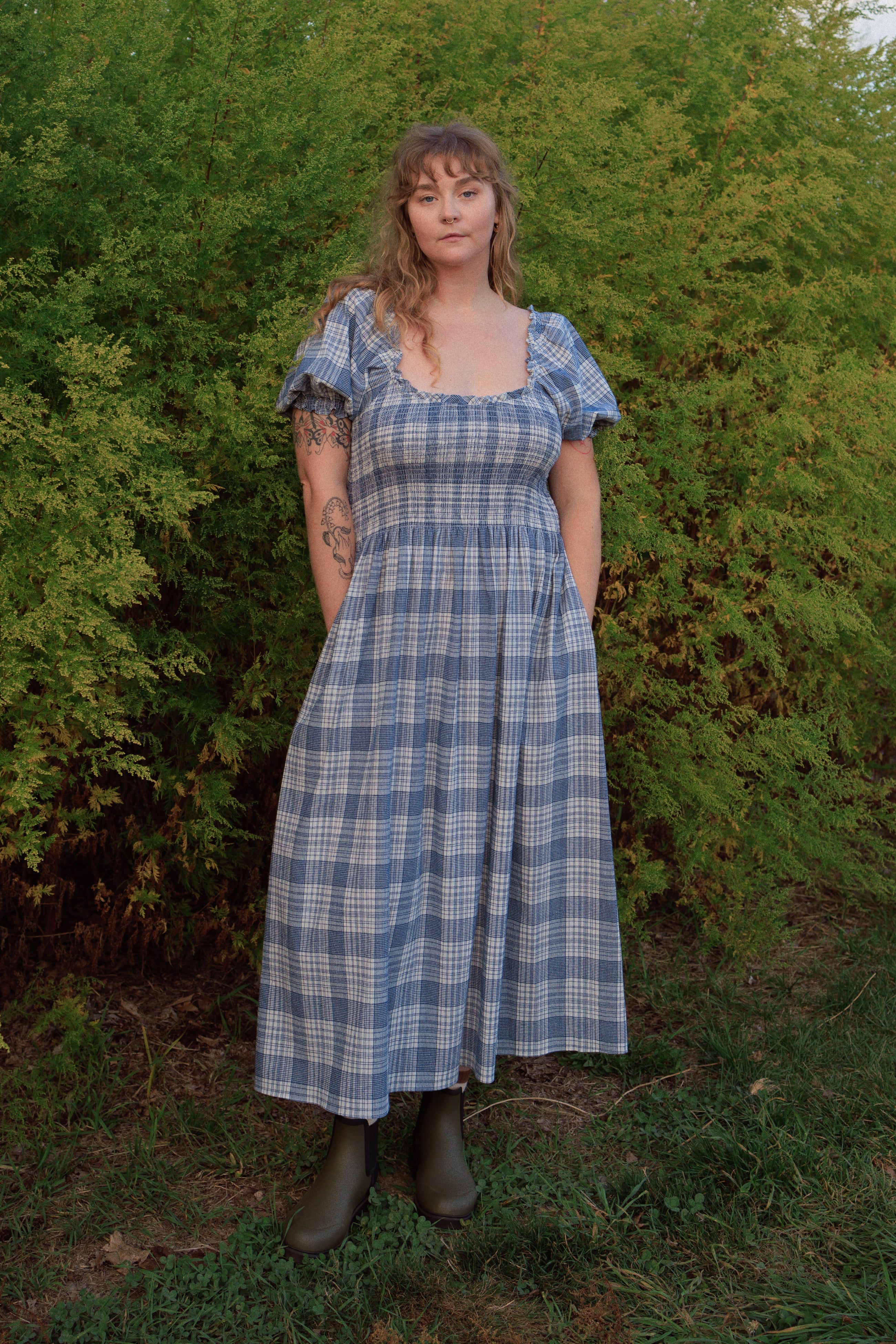 Goldie Smocked Short Sleeve Dress (Clearance) - gallery
