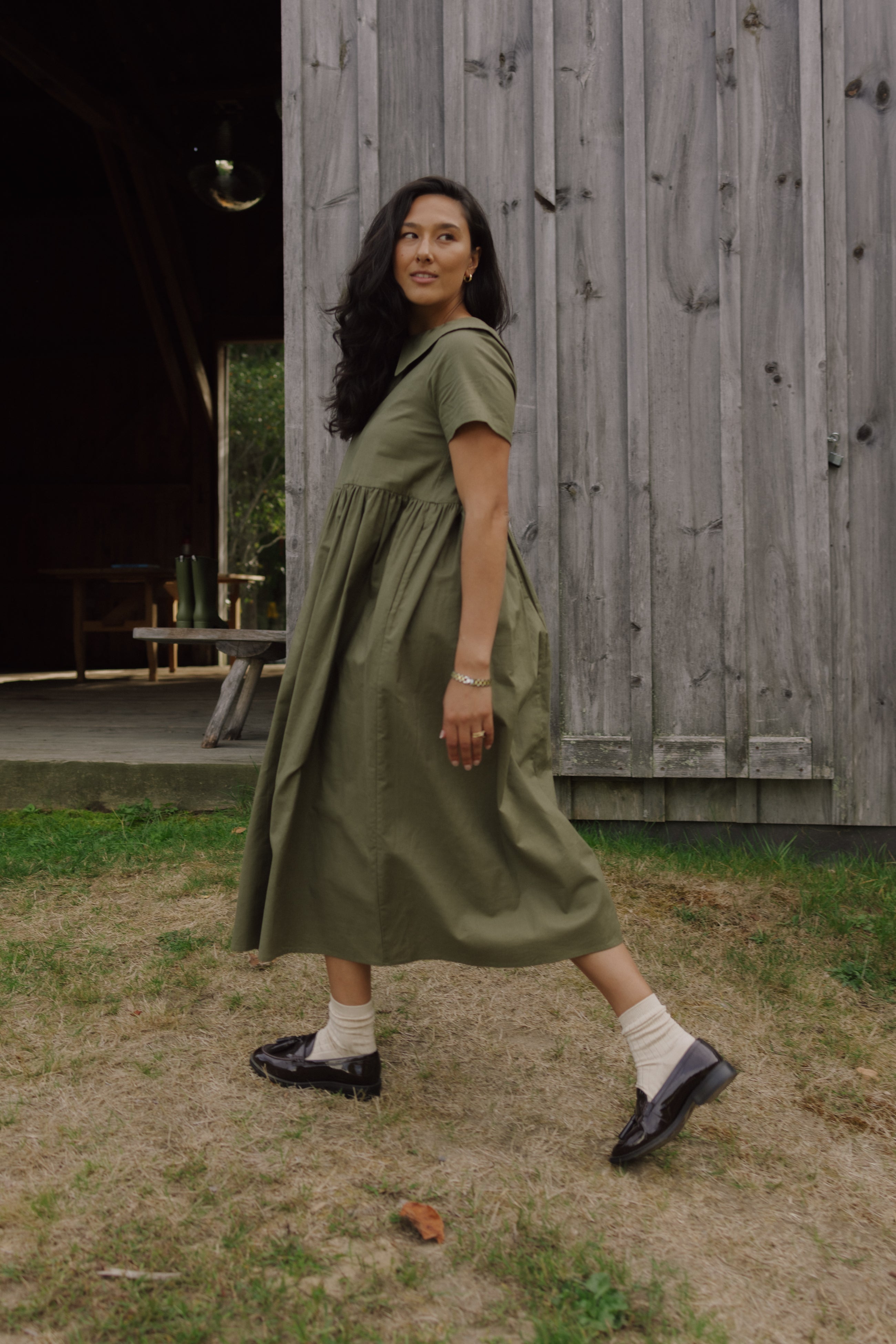 Homestead Collared Dress - gallery