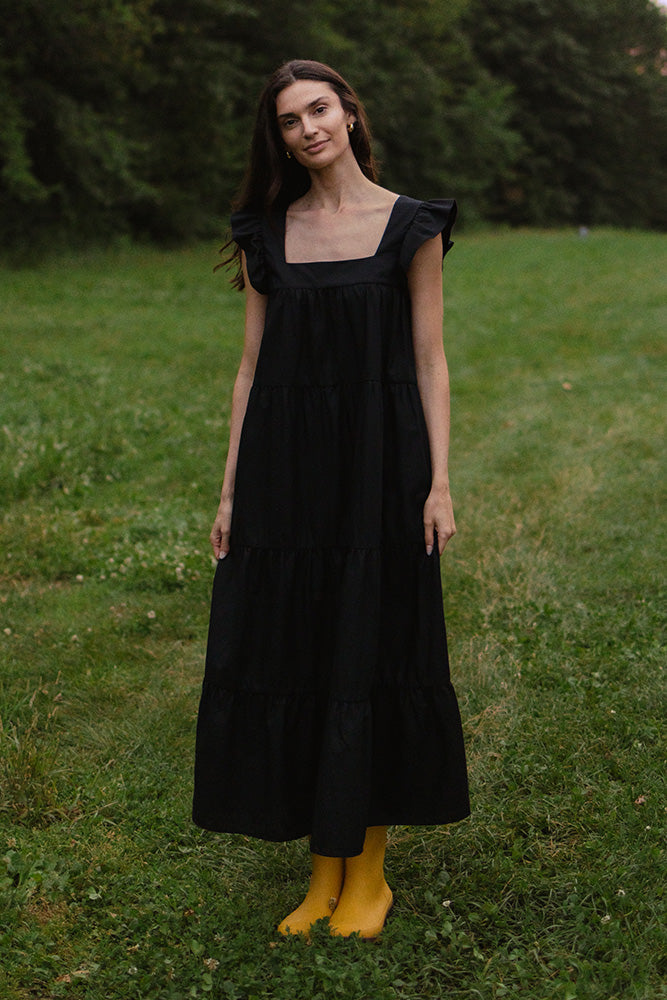 Chalet Flutter Sleeveless Dress - gallery