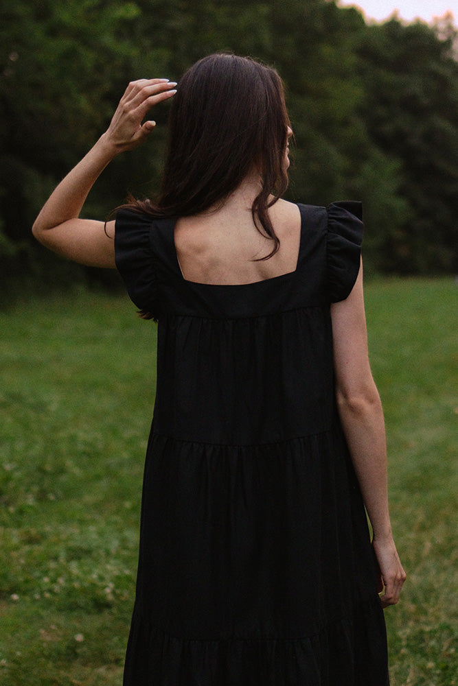 Chalet Flutter Sleeveless Dress - gallery