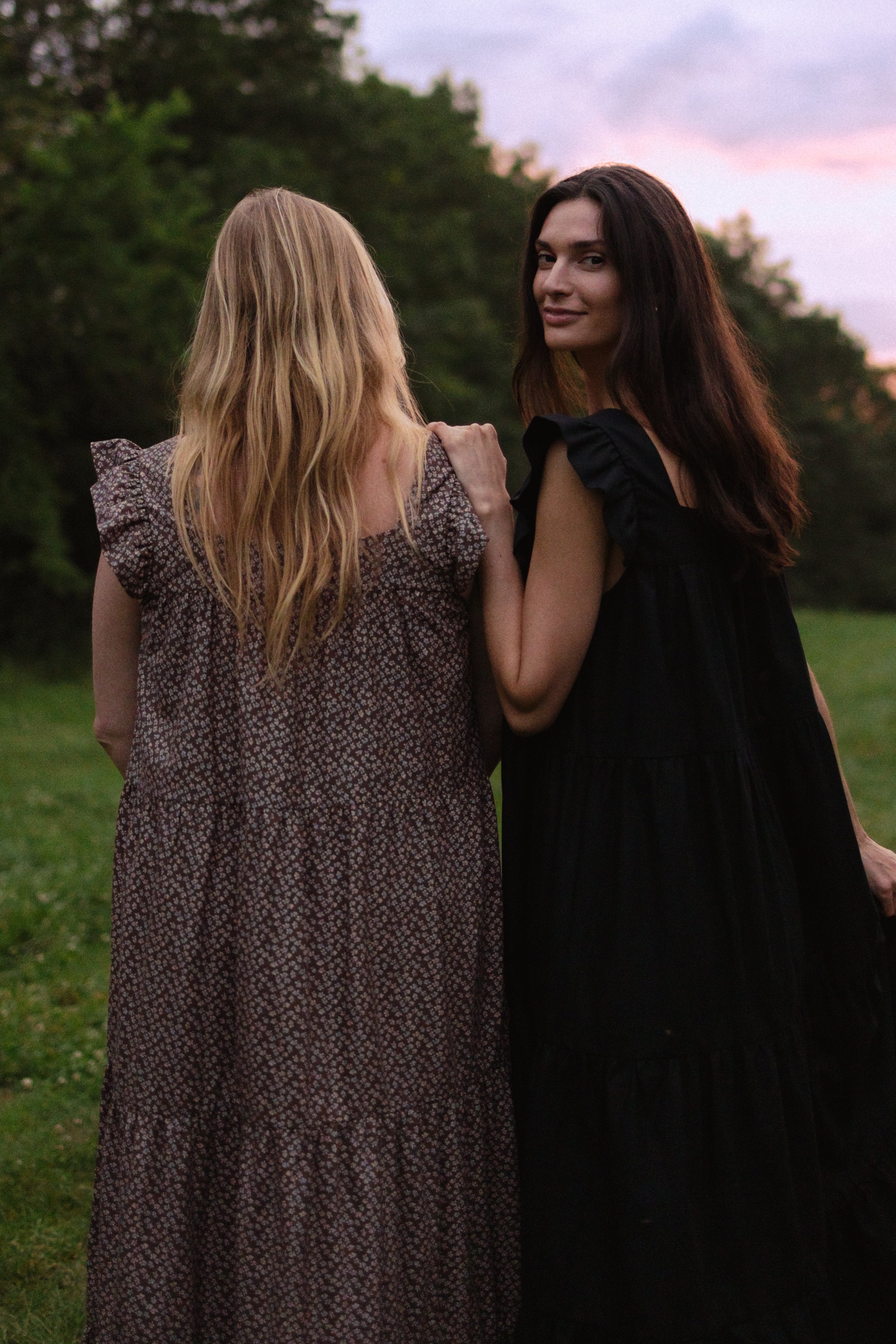 Chalet Flutter Sleeveless Dress - gallery