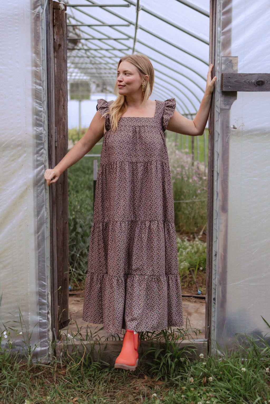 Chalet Flutter Sleeveless Dress - gallery