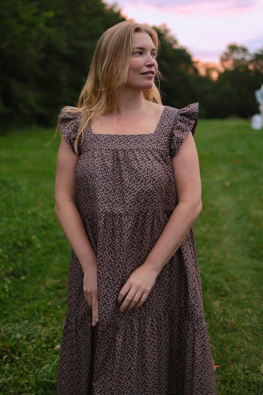 Chalet Flutter Sleeveless Dress - gallery