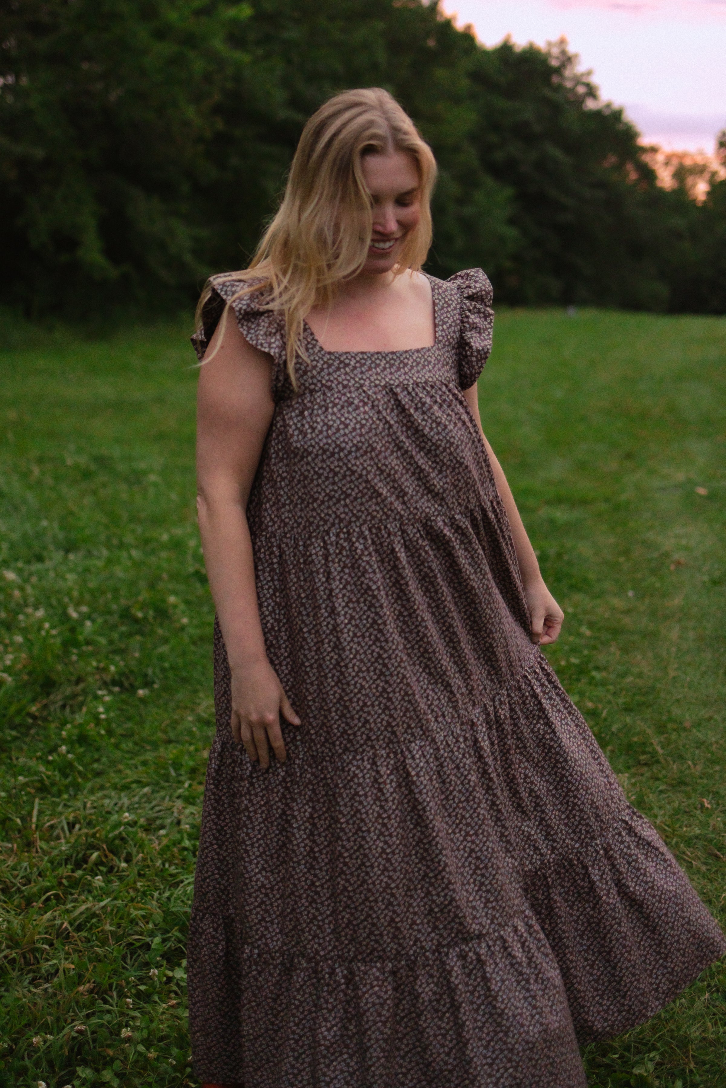 Chalet Flutter Sleeveless Dress - gallery