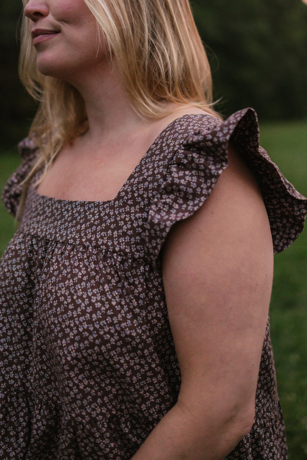 Chalet Flutter Sleeveless Dress - gallery