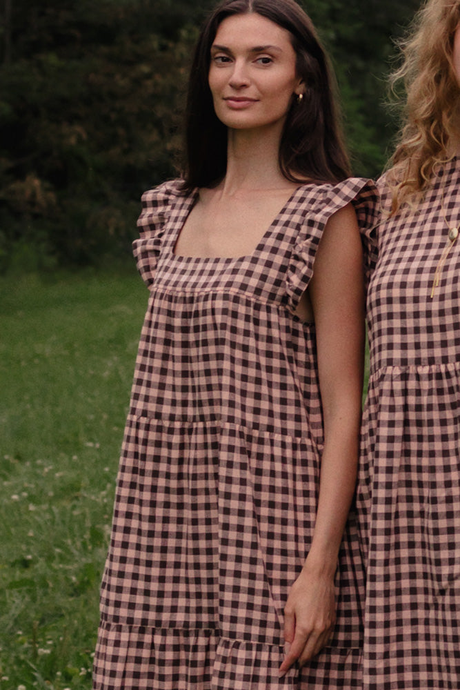 Chalet Flutter Sleeveless Dress - gallery