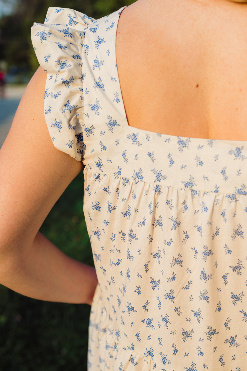 Chalet Flutter Sleeveless Dress - gallery