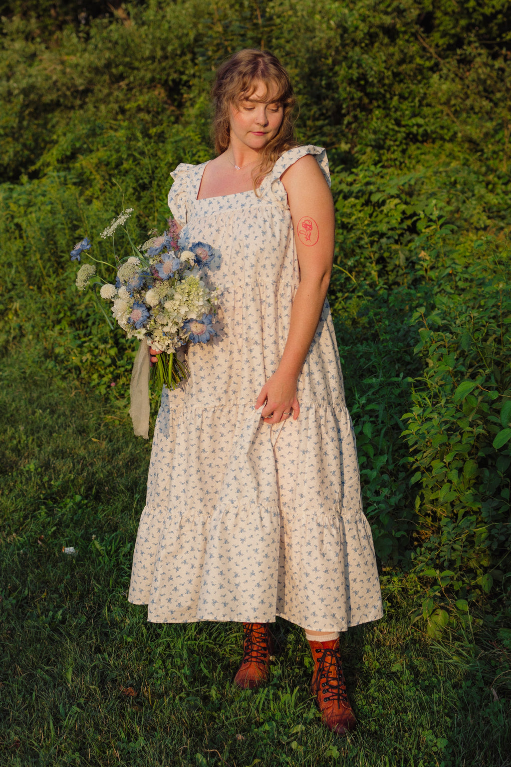 Chalet Flutter Sleeveless Dress - gallery