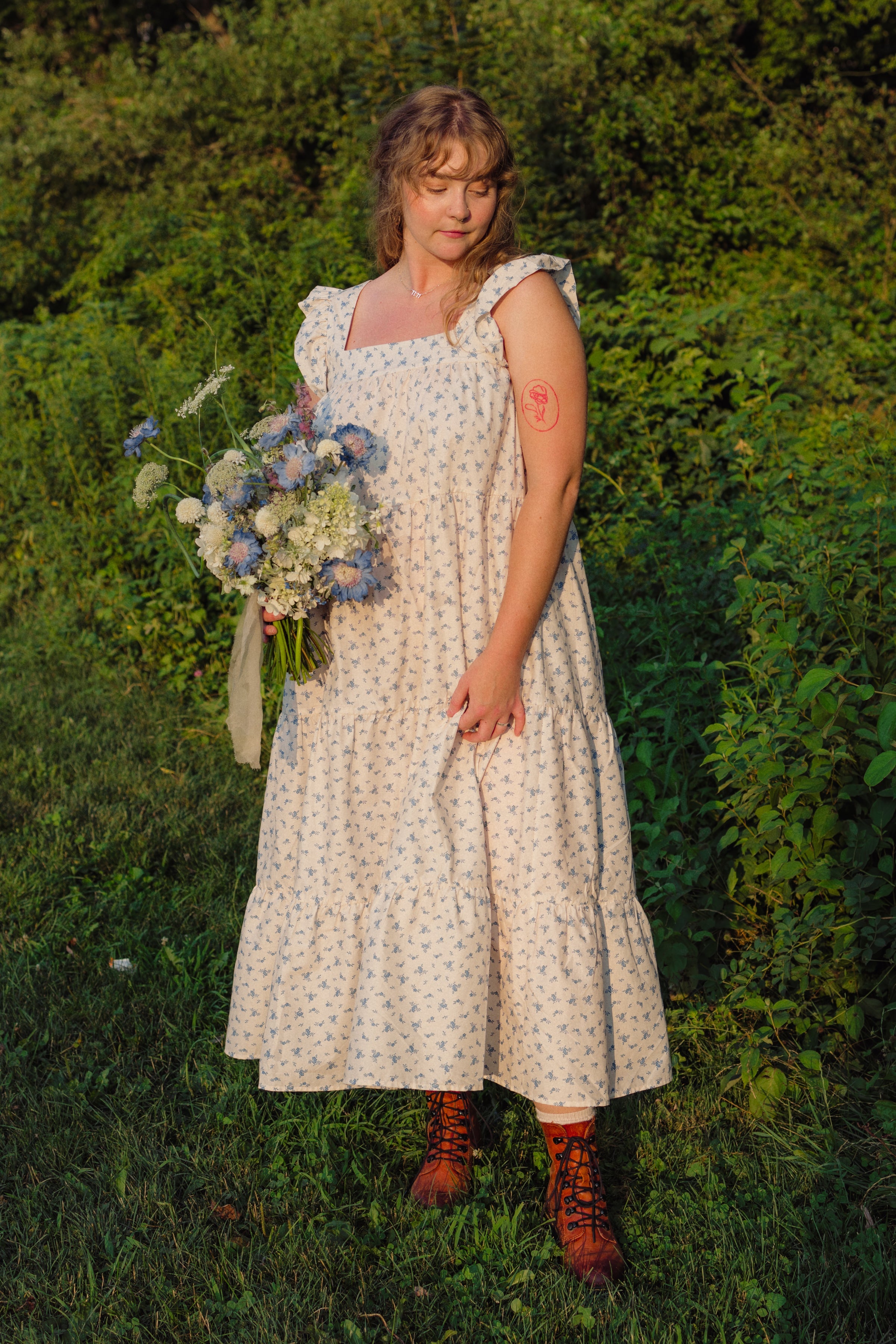 Chalet Flutter Sleeveless Dress - gallery