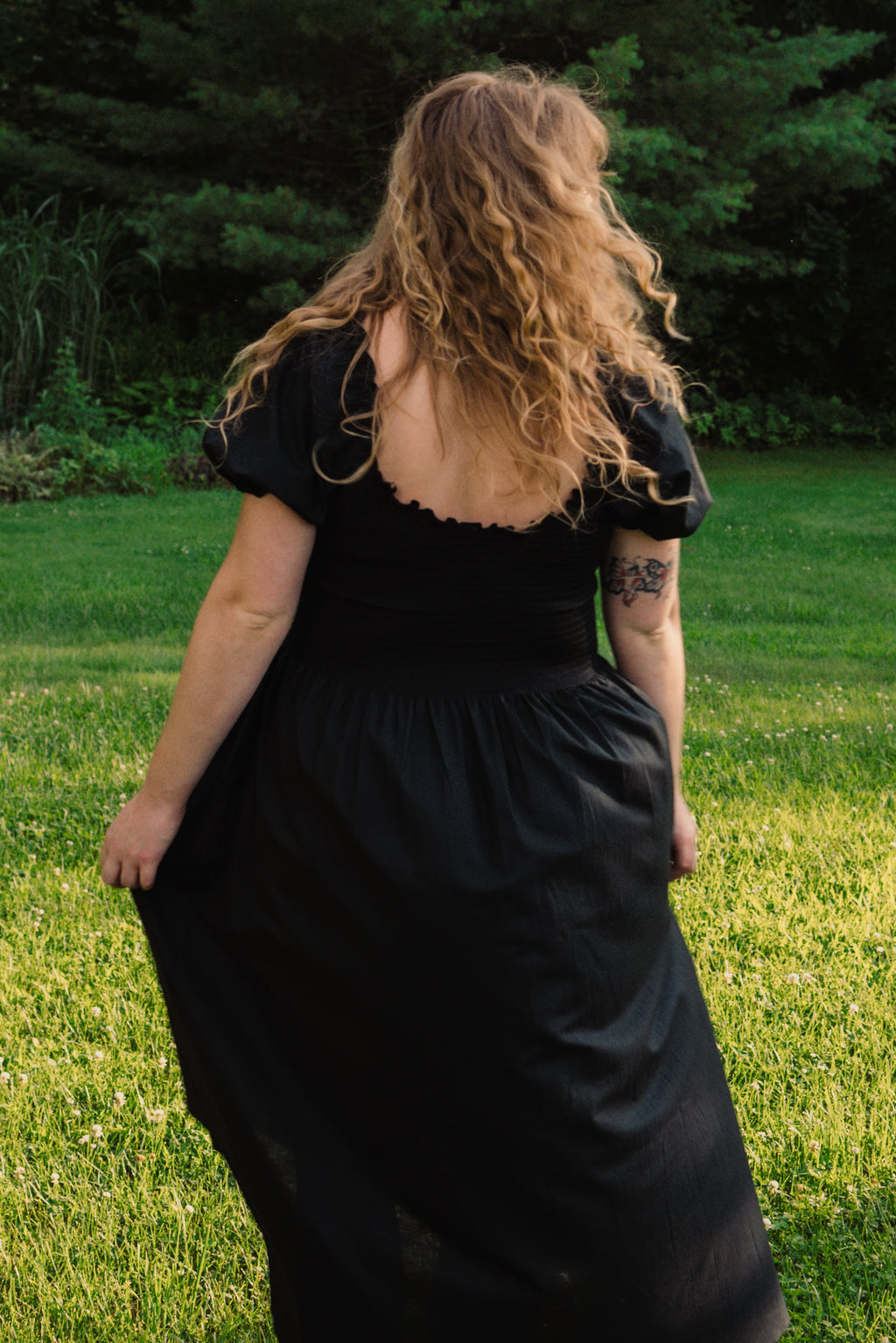 Goldie Smocked Short Sleeve Dress - gallery