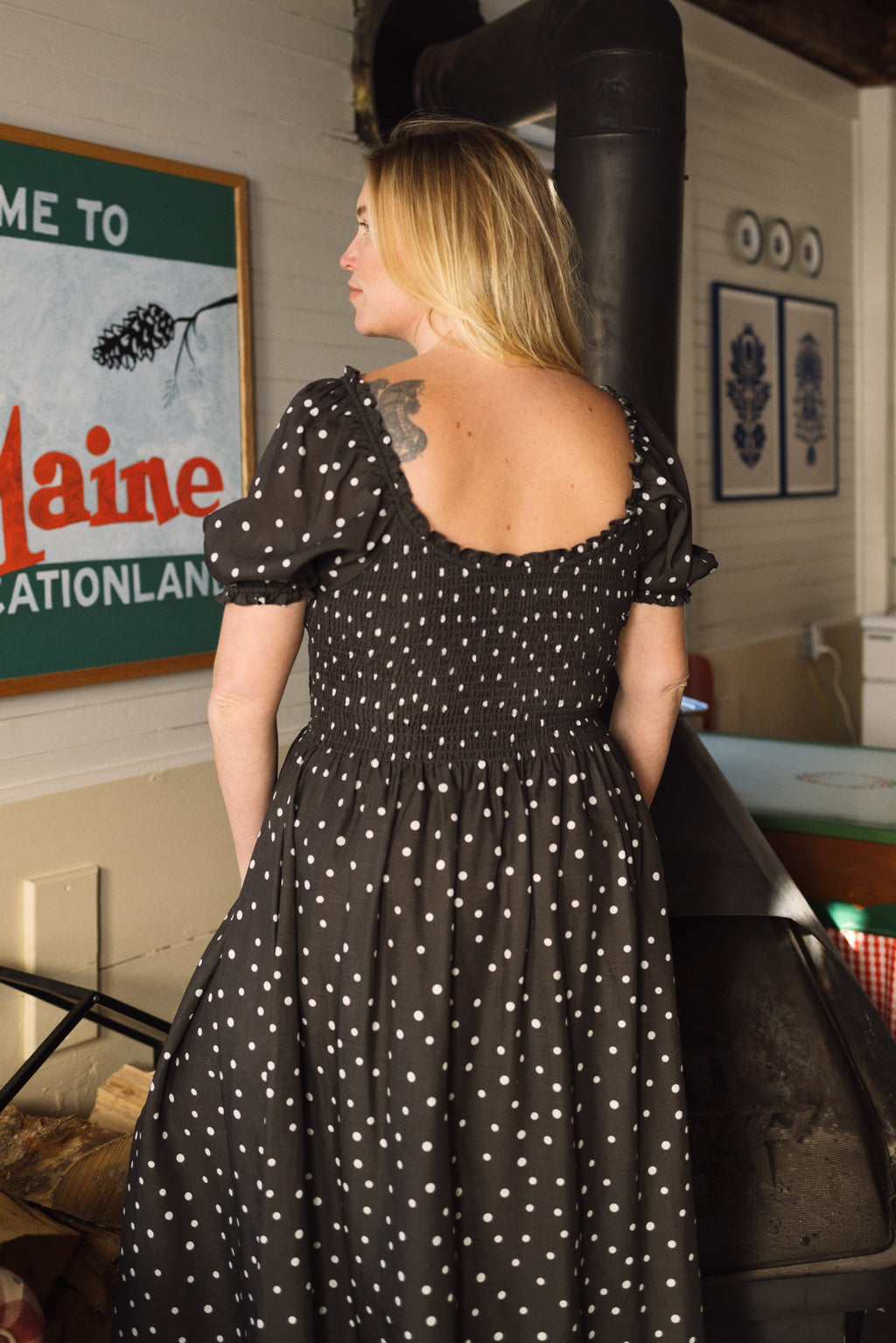 Goldie Smocked Short Sleeve Dress (Clearance) - gallery
