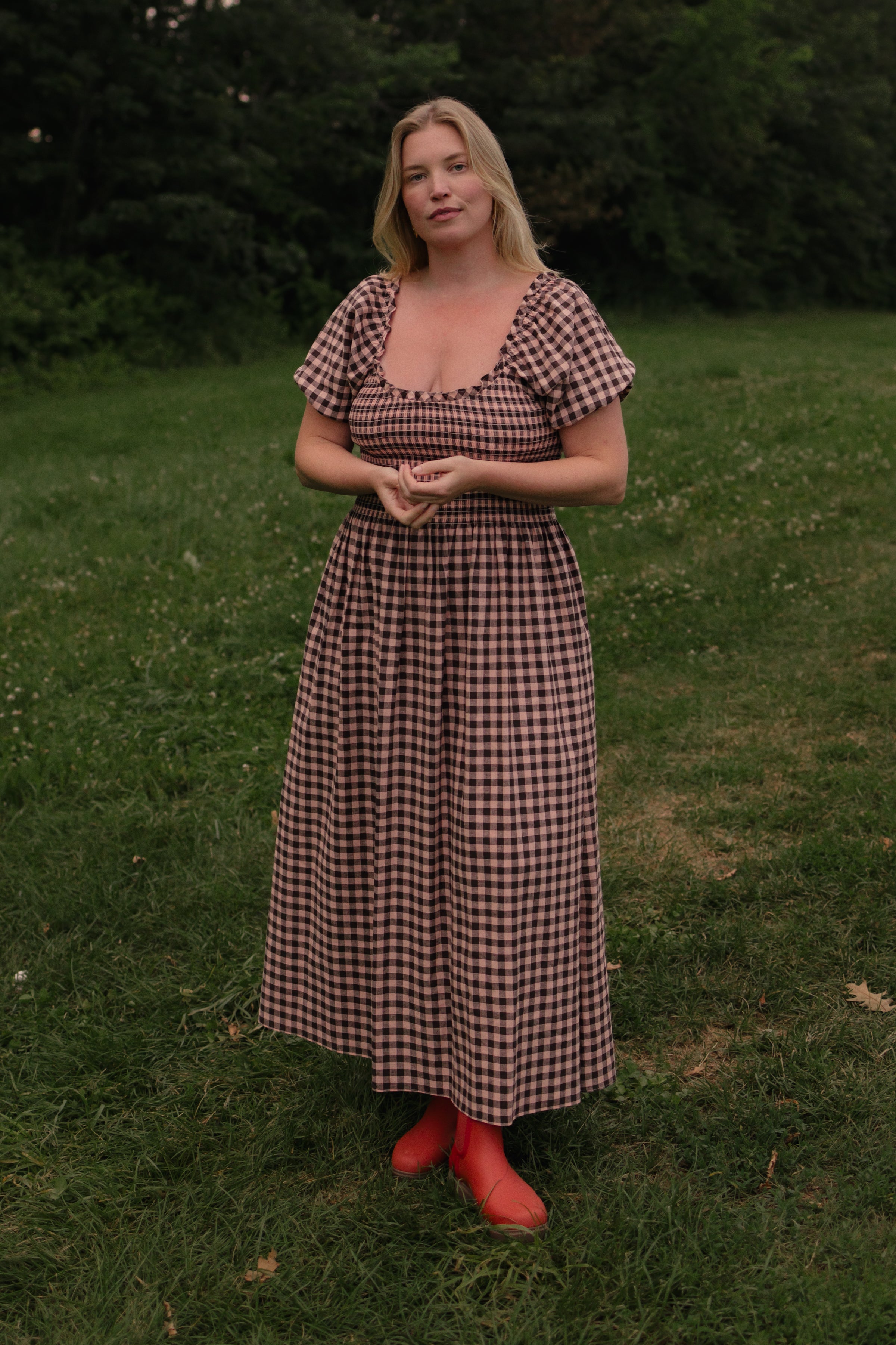 Goldie Smocked Short Sleeve Dress (Clearance) - gallery