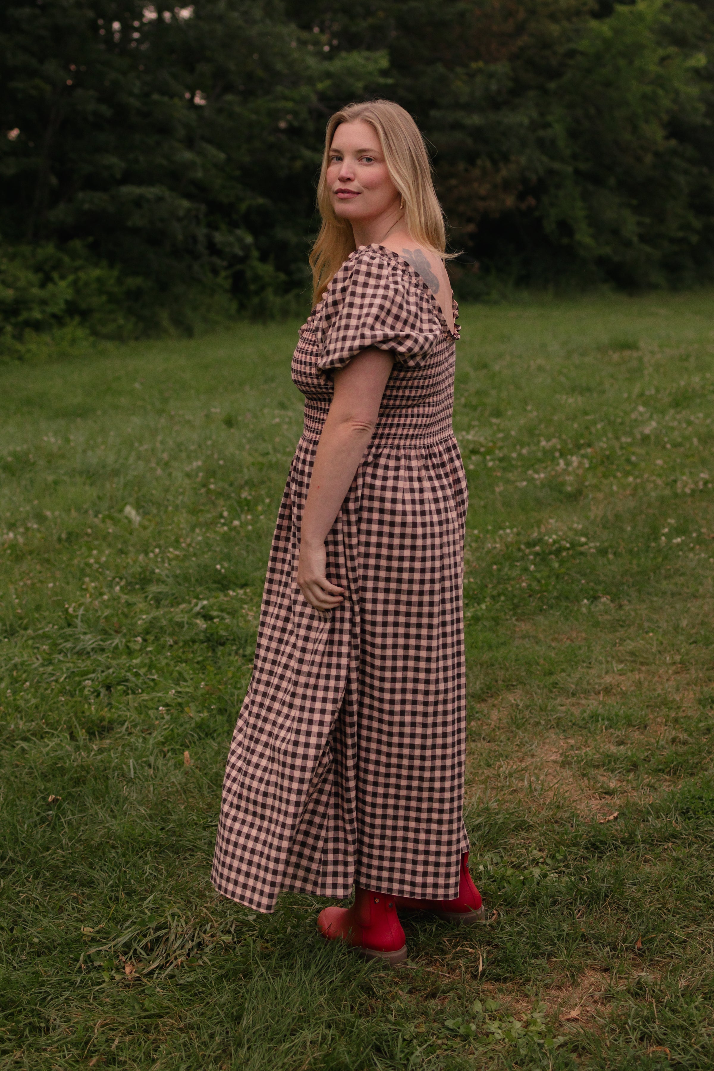 Goldie Smocked Short Sleeve Dress (Clearance) - gallery