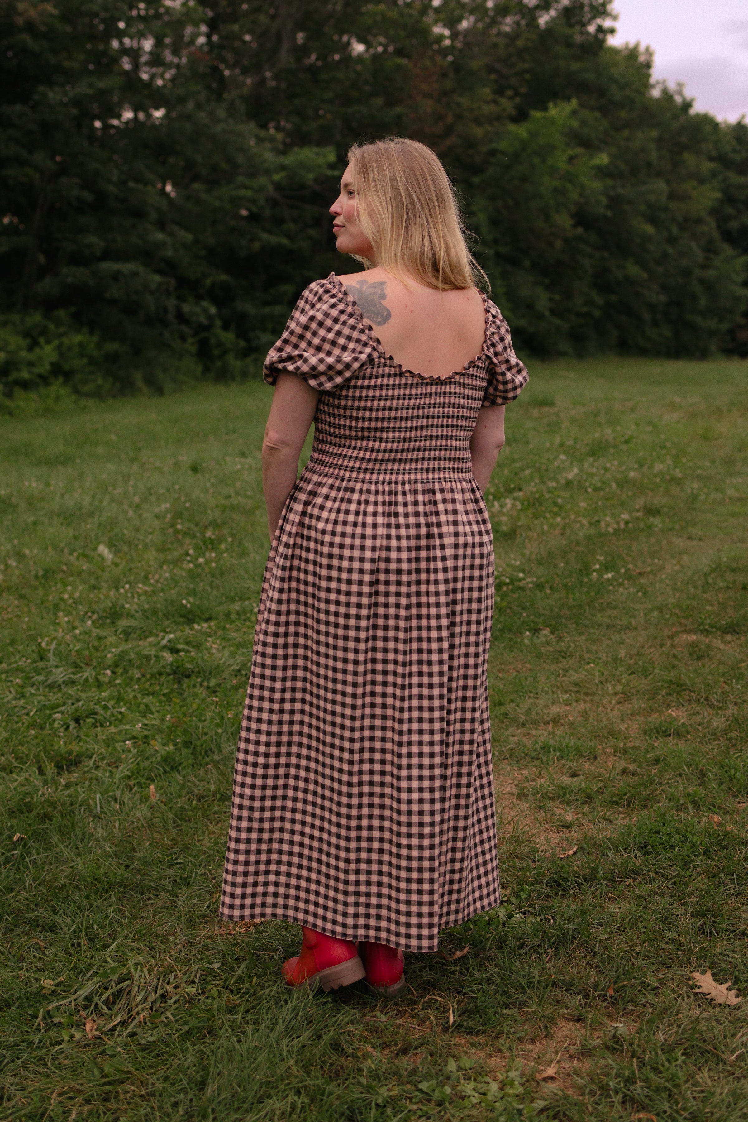 Goldie Smocked Short Sleeve Dress (Clearance) - gallery