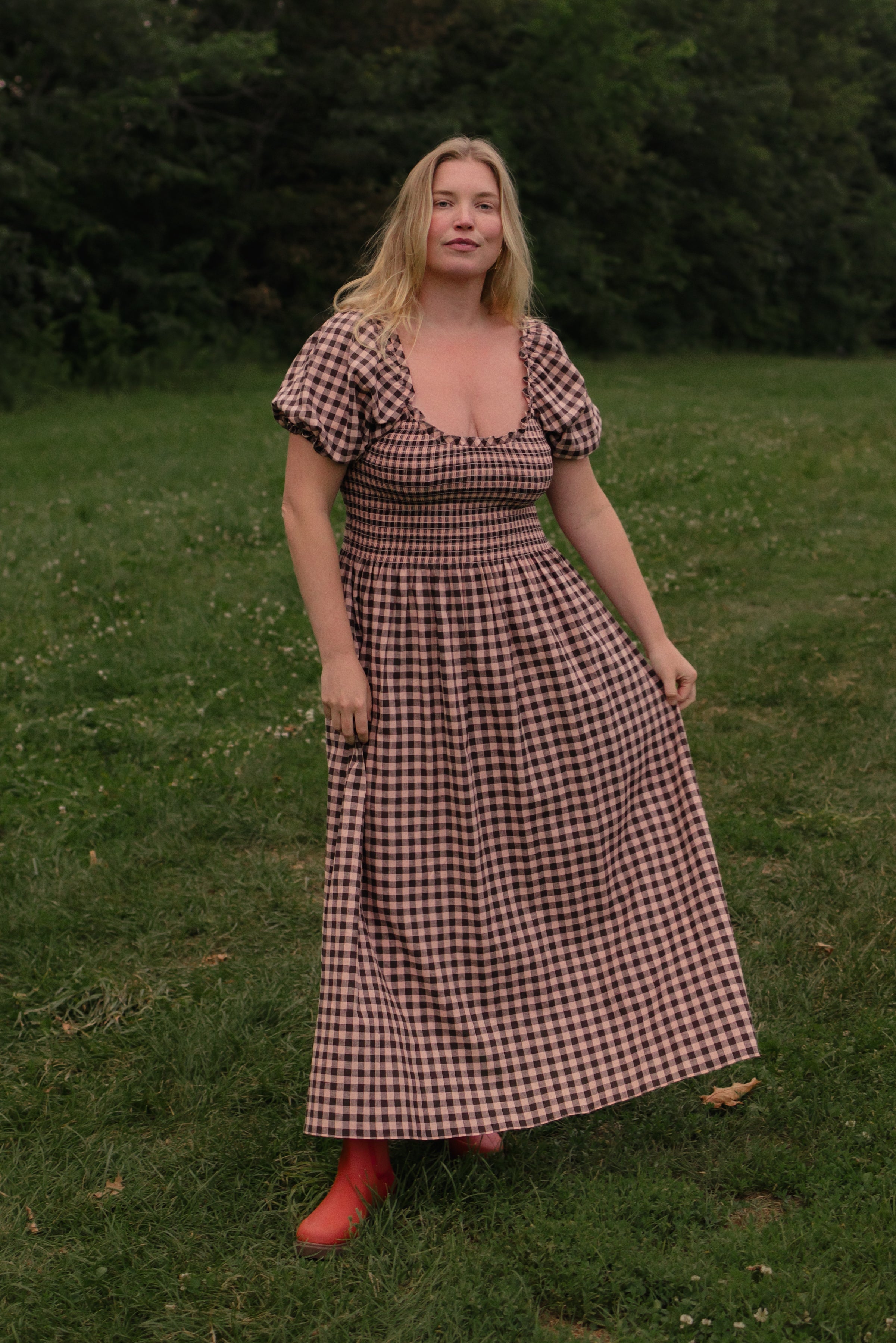 Goldie Smocked Short Sleeve Dress (Clearance) - gallery