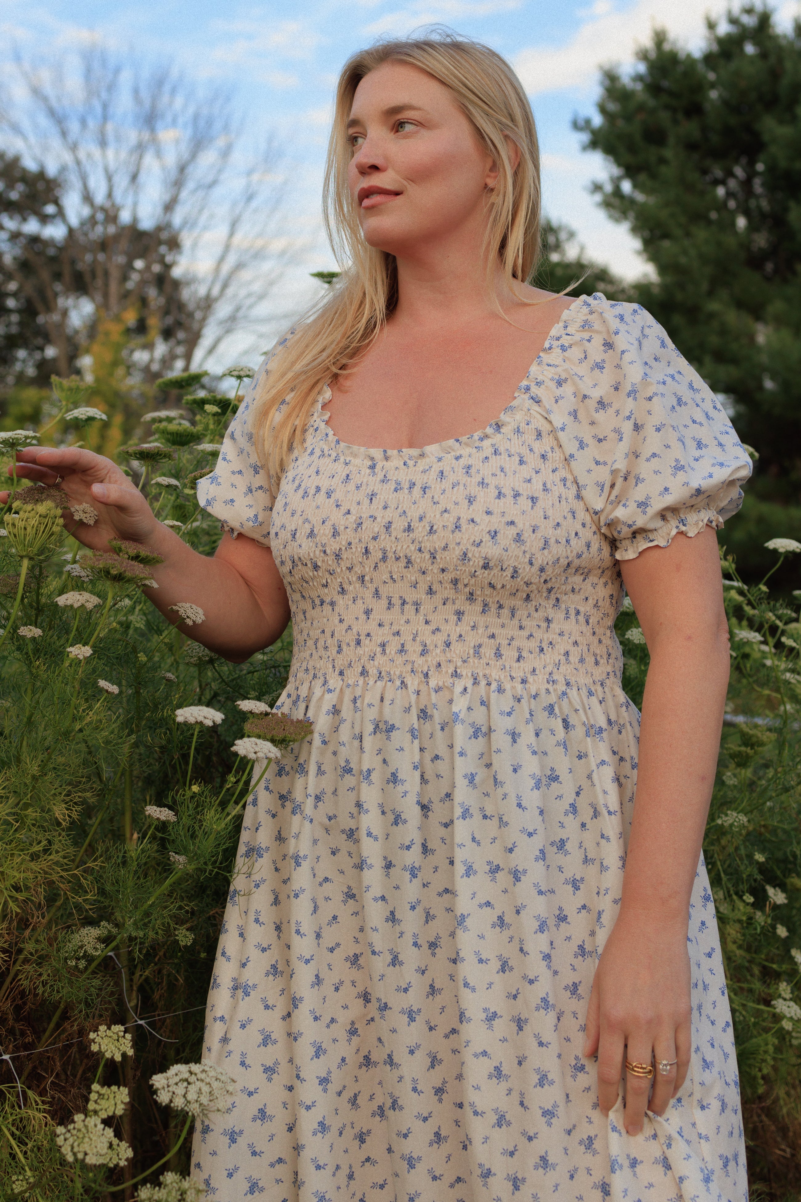 Goldie Smocked Short Sleeve Dress (Clearance) - gallery
