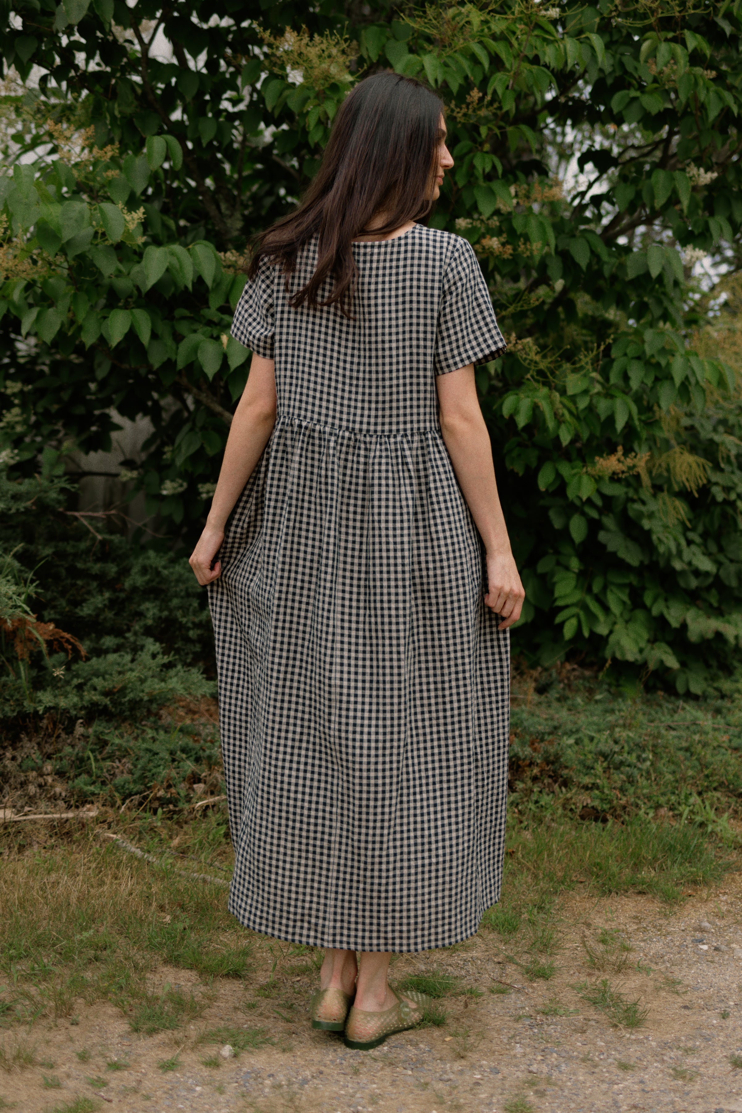 Nico Square Neck Midi Dress - gallery