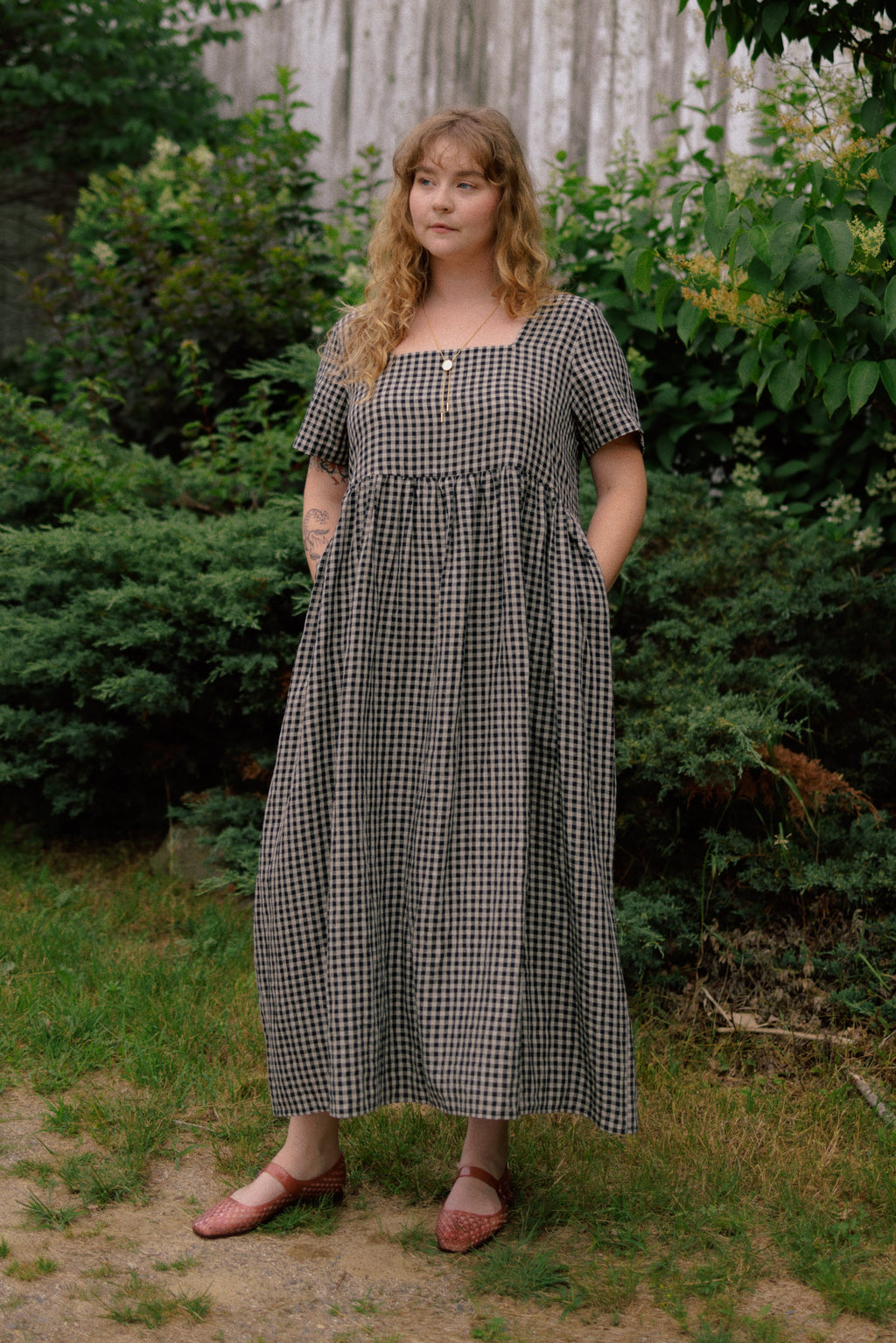 Nico Square Neck Midi Dress - gallery