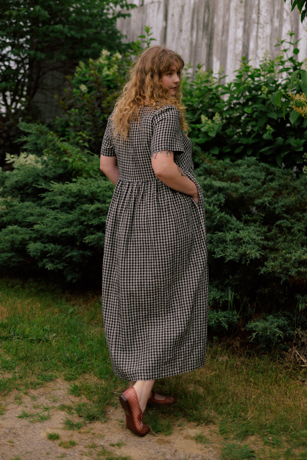 Nico Square Neck Midi Dress - gallery