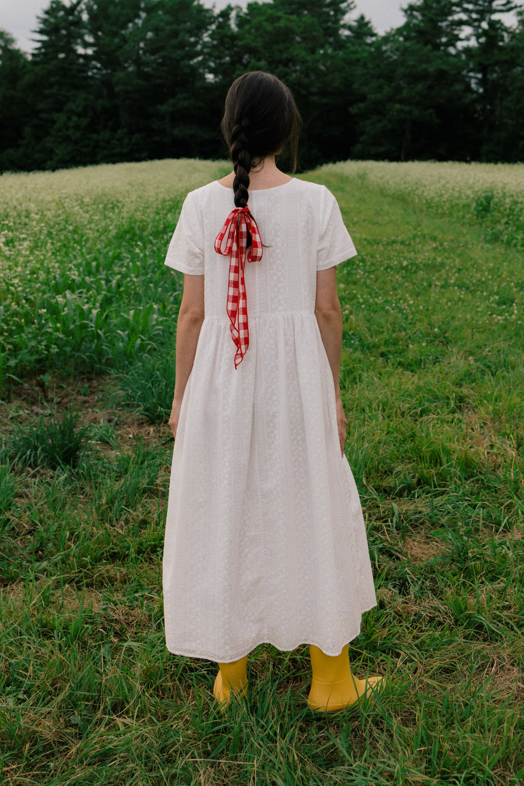 Nico Square Neck Midi Dress - gallery