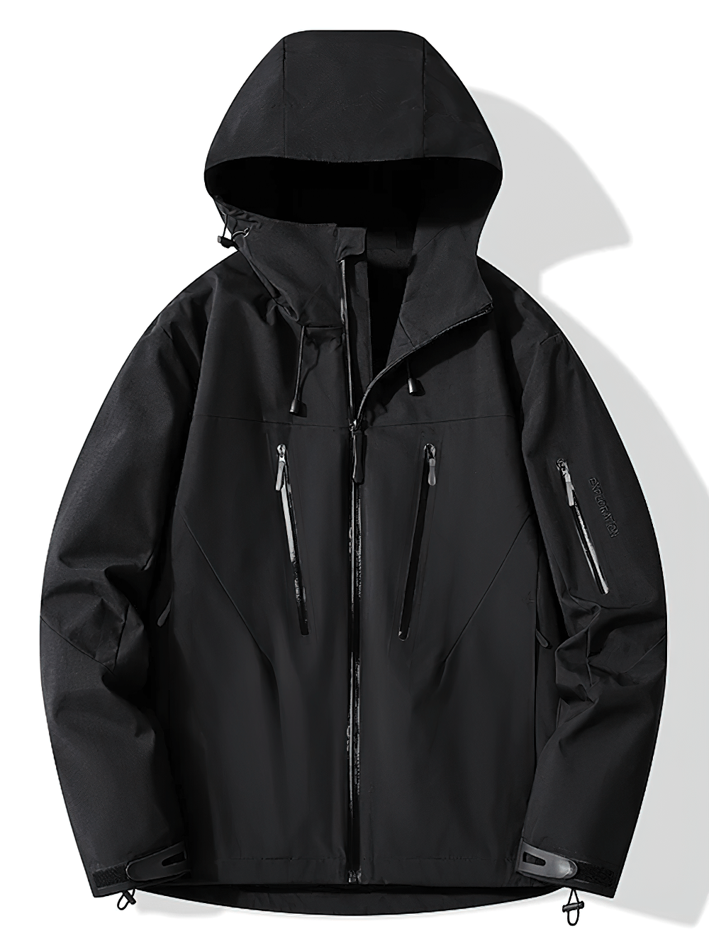 Waterproof Hiking Mountaineering Jacket for Women - Black