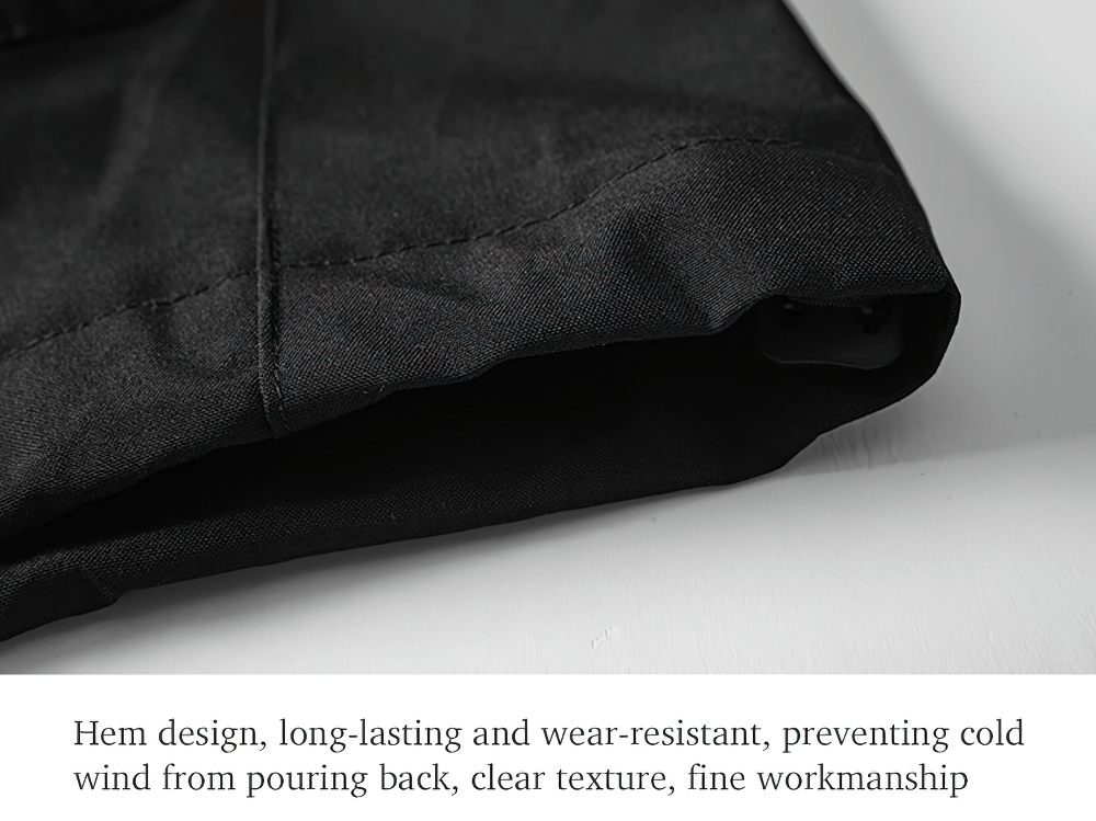 Waterproof Windbreaker Jacket with Velcro Cuffs for Women - gallery